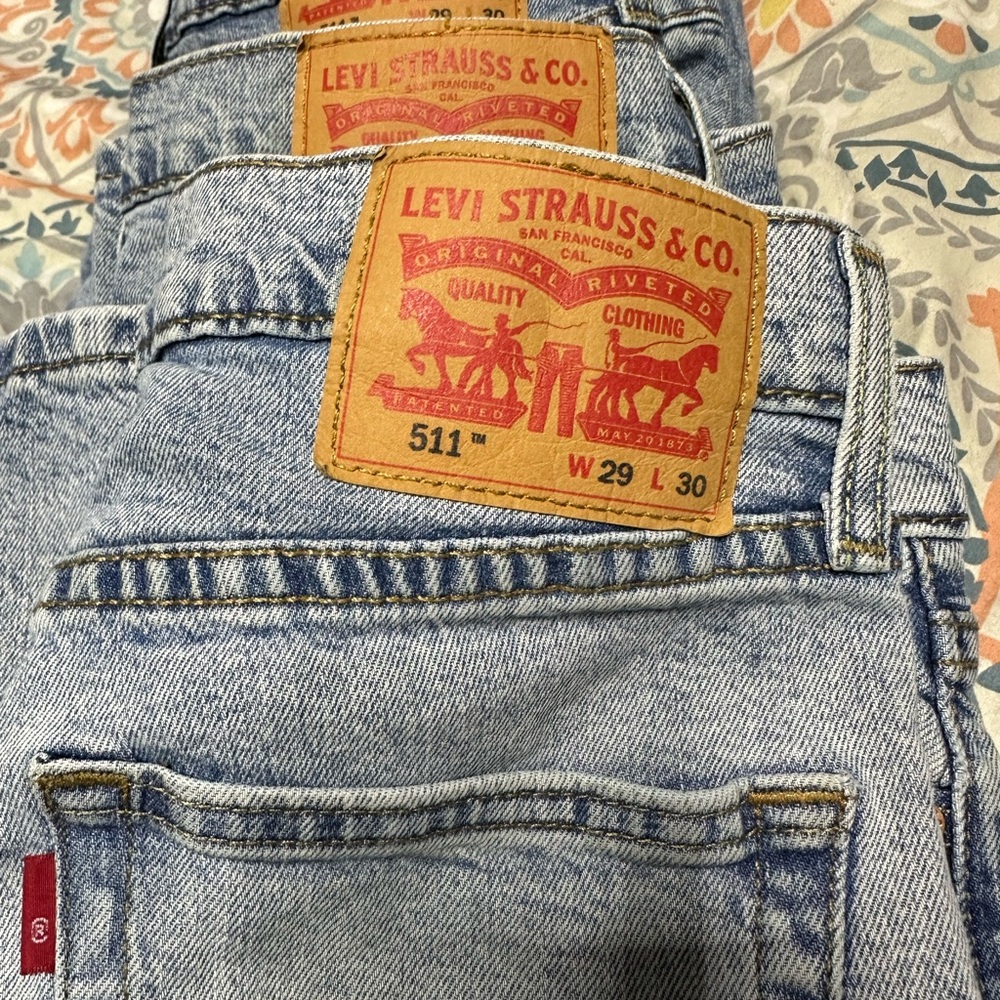 Levi's Men's Blue Jeans 6 pair of jeans